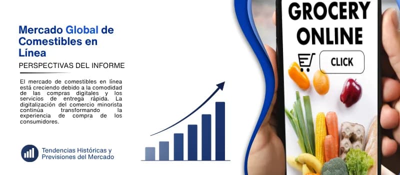 informe del Mercado de comestibles en linea