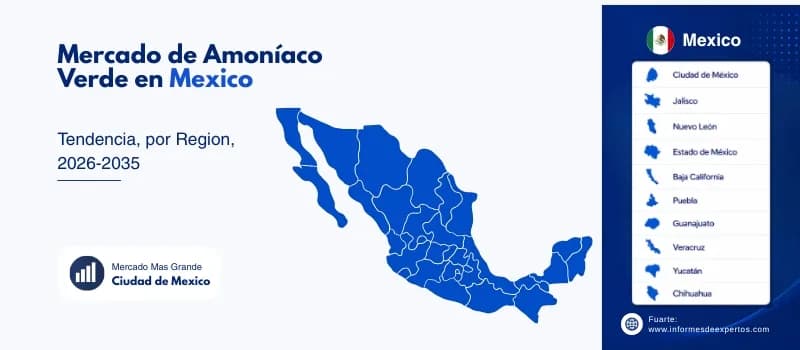 Análisis Regional del Mercado de Amoníaco Verde en México